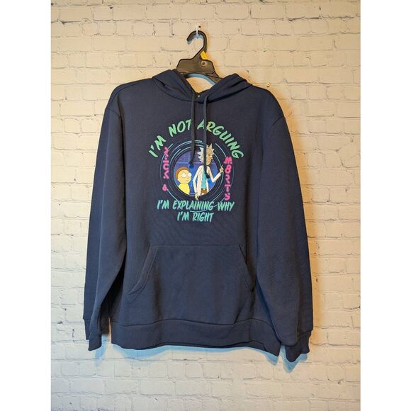 Rick & Morty pullover hoodie xl * - Picture 1 of 5